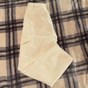 High waisted “carpenter” jeans